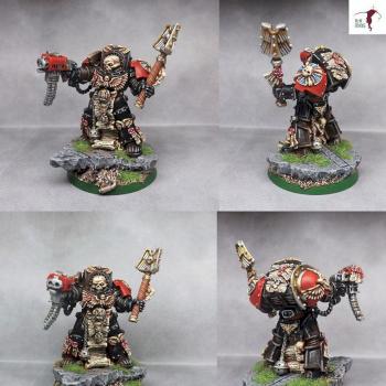 Chaplain in Terminator Armour by KRK Mini Painting Studio