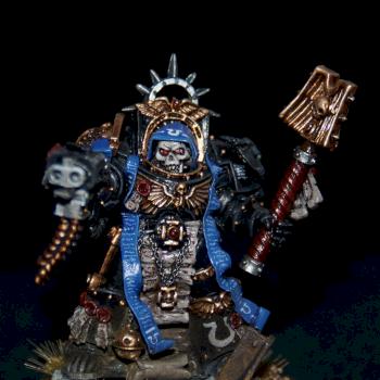 Ultramarine Chaplain Terminator Armour by N-Dee