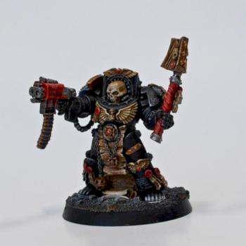Space Wolves Terminator Chaplain by watchmaster 2501