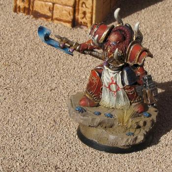 Magnus the Red Grey Knight Librarian by deeptriton