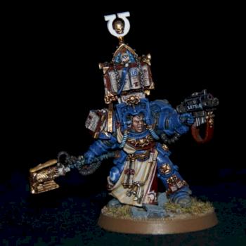 Ultramarine Librarian Terminator Armour by N-Dee