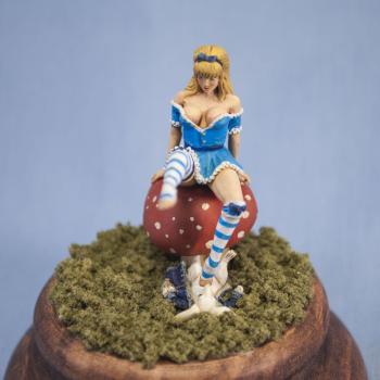 Alice in Wonderland by Bonebor