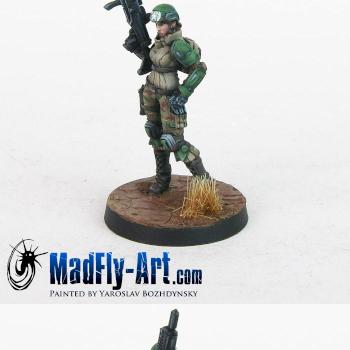 USAriadna Grunts, Line Rangers Regiment by MadFlyArtStudio