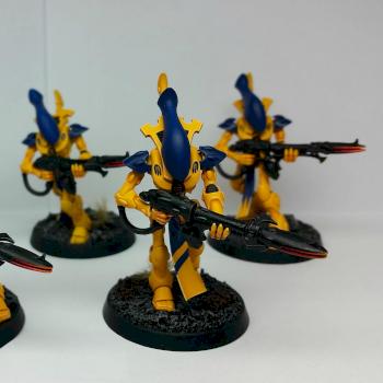Eldar Iyanden Wraithguard by MegaScience