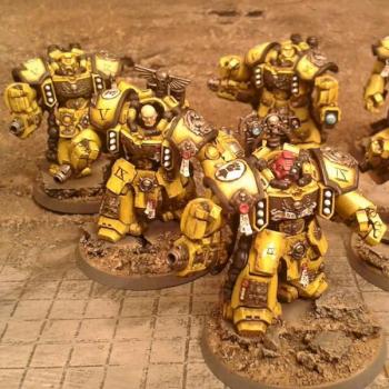 Imperial Fist Centurions by minimoped