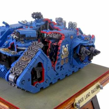 Land raider vue intérieure by Daviddante