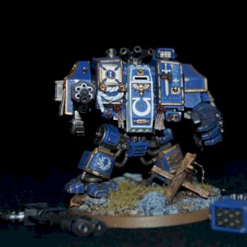 Ultramarine Venerable Cybot by N-Dee