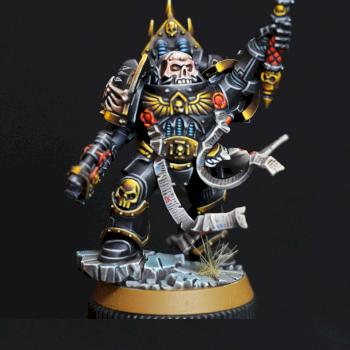 Space Marine Chaplain by OMG.Ye