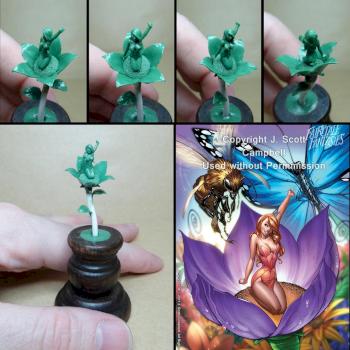 Thumbelina Sculpt (Green) by Jae Khan