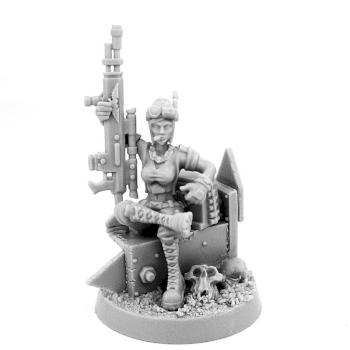 FEMALE IMPERIAL GUARD CORPORAL by warex