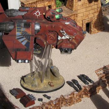 40k Pre-Heresy Thousand Sons Grey Knights Stormraven by deeptriton