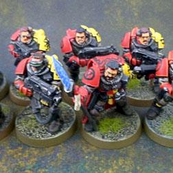 Howling Griffons scout squad by malinek28