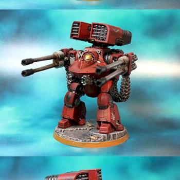 Blood Angels Deredeo Dreadnought by Krosano1985