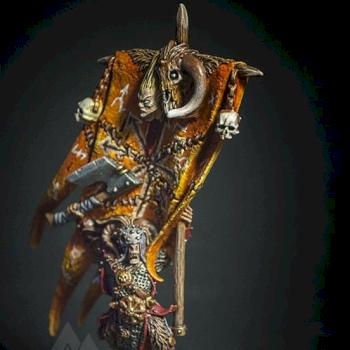Limited Edition Beastmen Standard Bearer by Wolffghar