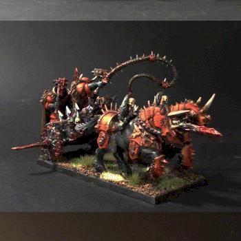 Khorne Chariot by Centipede