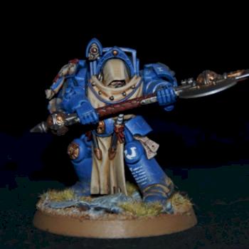 Ultramarine Champion Terminator Armour by N-Dee