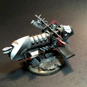 White Scars Chapter Master on Jetbike Conversion by Giggs