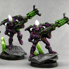 Eldar Warp spiders by HopeRiver