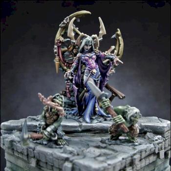 Ghoul Queen and Servants by DarkStar