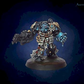 space hulk terminator brother zael by aurelio
