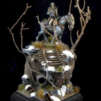 Death Korps of Krieg Commissar by Daith by WhiteRavenFactory