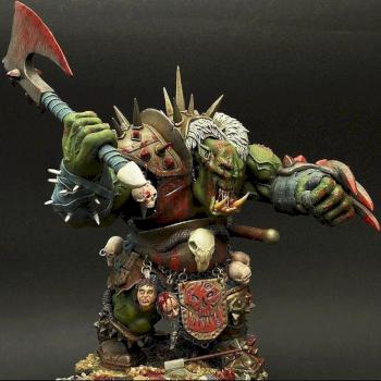 Black Orc Warboss 2/2 by tomapaul