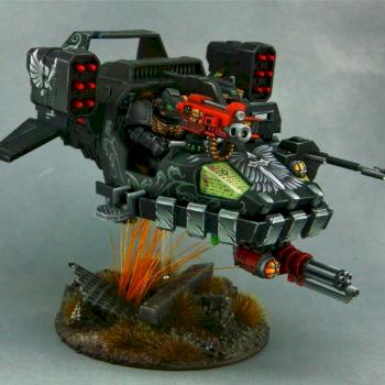 Land Speeder Ravenwing by HopeRiver