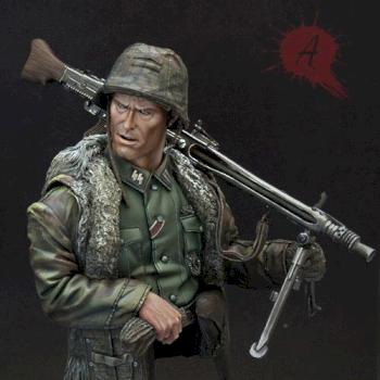 Waffen SS MG42 Gunner by Arsies