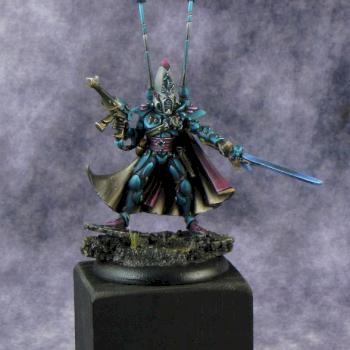 Eldar Autarch by Camelson by WhiteRavenFactory