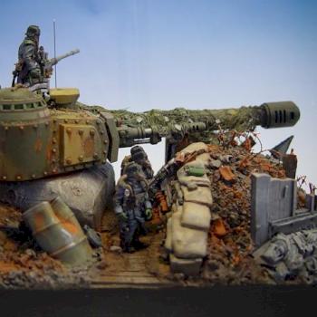 Death Korps of Kreig Strongpoint by greeble
