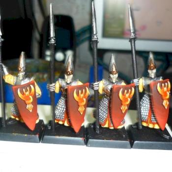 High Elf Spearmen by myrmansk