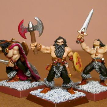 Varg white wolves - marauders of chaos by mrpear