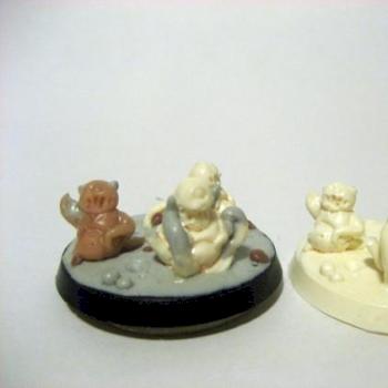 mini squid daemons by Scary Beard