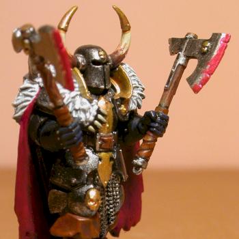 Varg White Wolves chaos warrior by mrpear