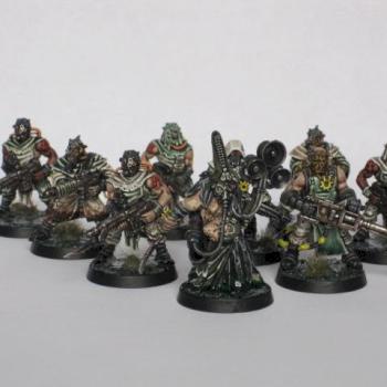 Chaos cultists of Nurgle by Iandw