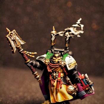 Dark Angels Chaplain [limited ed.] by agtpunk