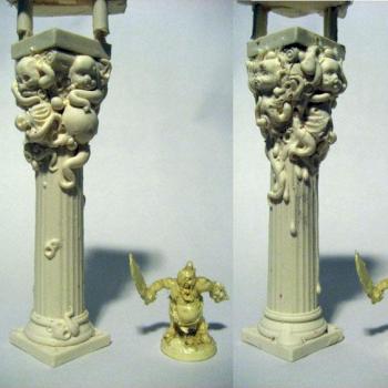 daemonic pillars by Scary Beard