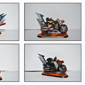 Dark Vengeance Ravenwing bike squadron by Puldominiatures