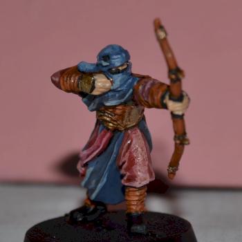 Haradrim bow man by melluniel