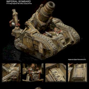 Death Korps of Krieg Bombard by de-Zigner
