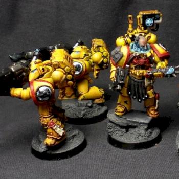 Imperial  fist Devastator Squad by soulbreaker01