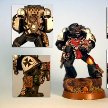 Black Templars Space Marine by Russ