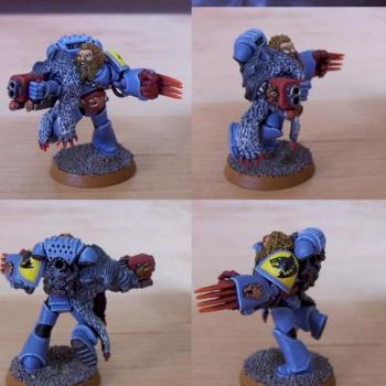 Wolf Guard leader conversion by paladian