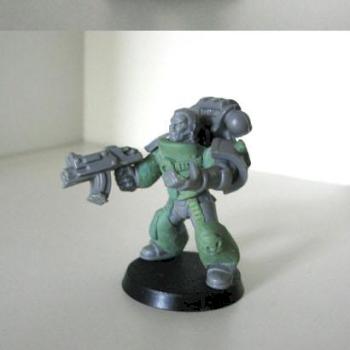 Converted Pre heresy Blood Angels Space Marine by Sanguinius