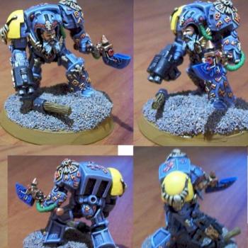 Rune Priest in terminator armour conversion by paladian