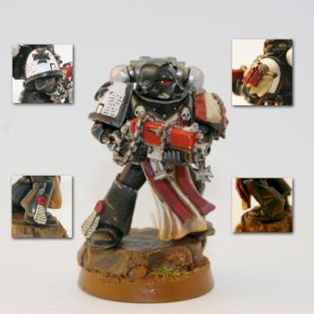 Black Templars Space Marine by Russ