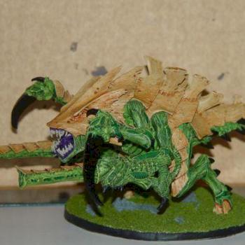 Tyranid Barbed Hierodule by EvlChkn
