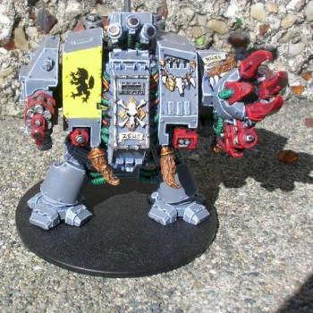 spacewolves Venerable Dreadnaught by TJCanuck