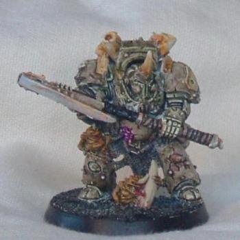 40k Typhus lord of nurgle by PinkPanther010