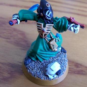 Eldar Warlock conversion by paladian